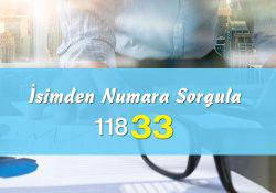 &Uuml;cretsiz &Idot;simden Numara Sorgulama